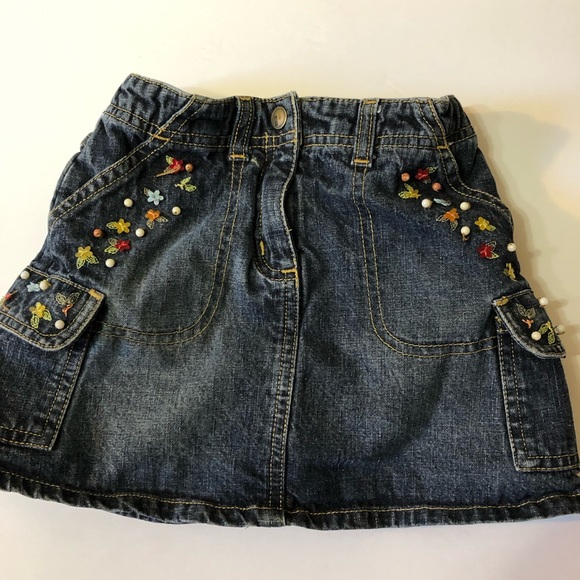 Girls Denim Outfit Set Size Small - Picture 4 of 6